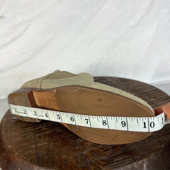 Bobbies Paris Boots Womens 39 Tan Chelsea Suede Ankle Pull on - Picture 9 of 12